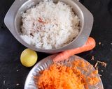 A picture of step 7 of Yummy and tasty carrot rice.