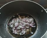 A picture of step 2 of Liver gizzard sukka.