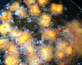 A picture of step 1 of Chilli Paneer.