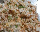 A picture of step 2 of Sabudana vada or cutlet.