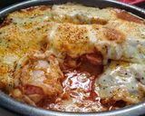Foto del paso 4 de la receta: ROLLO de🍝Lasagna, relleno de Mortadela y Queso🧀 Mozzarella...!
