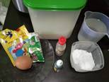Puding lumut ala "Dapur Mayang" langkah memasak 1 foto