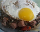 Foto del paso 9 de la receta: Lentejas salteadas, con verduras, panceta (y salchichas)
