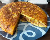 Foto del paso 6 de la receta: Tortilla de patata rellena de carne picada ❗💯