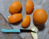 Une image de l'étape 1 de Confiture d'écorces d'orange roulées 🍊.