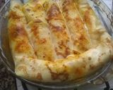 Foto del paso 5 de la receta: Canelones fáciles de jamón, queso y palmitos con salsa con curry