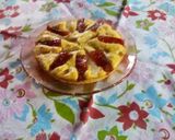 Foto del paso 7 de la receta: Torta individual c/membrillo y 🍐