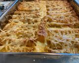 Foto del paso 3 de la receta: Lasaña rellena de Yaca, champiñón y verduras de cocido trituradas