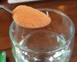 A picture of step 1 of Tang Soda.
