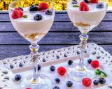 Φωτογραφία βήματος 4 της συνταγής Vegan cheesecake με forest fruits
