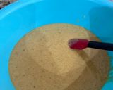 A picture of step 4 of Plantain chocolate chip cake.