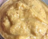 A picture of step 4 of Andhra Ghee roast with Pumpkin Chutney.