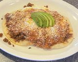 A picture of step 3 of Huveos rancheros.