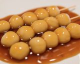 Foto del passaggio 11 della ricetta Gnocco di Mitarashi Dango preparato da Girasole