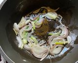 A picture of step 2 of Vegetable Fried Rice.