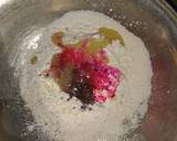 Rainbow colour burger bun recipe step 1 photo