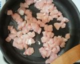 Baconos csirkemell, burgonyapürével recept fázis 2 fotója