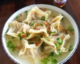 Foto langkah ke 7 dari resep Pangsit Rebus Isi Tahu.