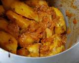 Bharta style baigan aloo recipe step 6 photo