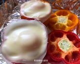 A picture of step 10 of Stir-Fried Instant Noodles Stuffed Bell Peppers.