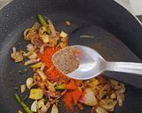 A picture of step 9 of Prawns Coconut Recipe Prawns Thengakoth Coconut slices ularth.
