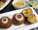 A picture of step 9 of Echore Chingri Chop (Raw Jackfruit & Prawns Cutlet - Bengali Style).