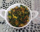 A picture of step 6 of Aloo methi.