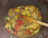 Une image de l'étape 4 de Colombo de poulet.