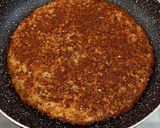 Foto del paso 3 de la receta: Pizza crujiente con base de avena 🍕