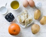 Foto del paso 1 de la receta: Ensalada de Bacalao con Naranja