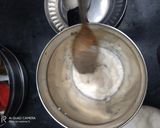A picture of step 2 of Sindhi special bundi raita.