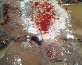A picture of step 4 of Butter gravy smothered sirloin with mashed carrots.