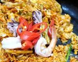 รูปขั้นตอนการทำที่ 6 ของ ข้าวผัดกิมจิ
