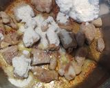 Foto del paso 3 de la receta Estofado de ternera estilo carbonara