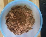 A picture of step 1 of Dark chocolate cake.