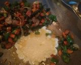 A picture of step 2 of Burnt garlic chicken hakka noodles.