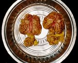 A picture of step 1 of Mutton brain masala.