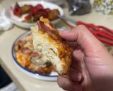 Hình bước làm 1 của món Vỏ bánh Pizza nhà làm