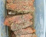 A picture of step 2 of Zata'r Salmon.