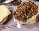 Φωτογραφία βήματος 5 της συνταγής Sloppy Joe με κιμά που περίσσεψε