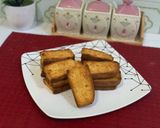 A picture of step 1 of Cake rusk. Dry cake recipe.