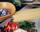 Foto langkah ke 1 dari resep Aglio e Olio Bonbe.