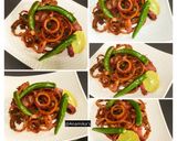 A picture of step 5 of Punjabi Dhaba Style: Chatpata 'Lachha Onions' Salad 🥗.