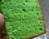 Foto langkah ke 8 dari resep Ciffon Cake Pandan Menul Lembut tanpa pengembang.