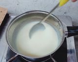 Foto langkah ke 3 dari resep Puding Lapis Chocolatos Gorio.