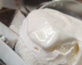 A picture of step 3 of Refreshing coconut ice cream.
