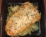 Foto del paso 4 de la receta: Salmón al cristal con papas al romero