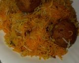 A picture of step 4 of Chicken Kofta Pulao.
