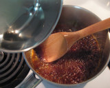 A picture of step 5 of Raspberry Caramel Muffins.
