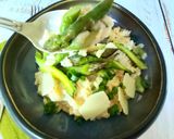 Une image de l'étape 6 de Risotto aux asperges.